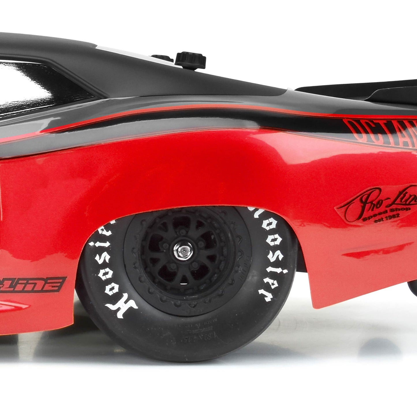 1/10 Pomona Drag Spec Rear 2.2"/3.0" 12mm Drag Wheels (2) Black