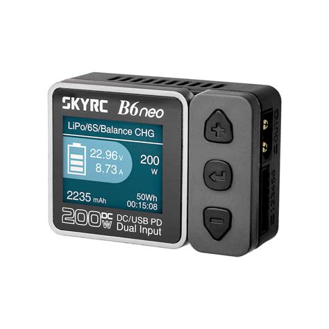 B6neo Smart Charger (Black + Grey)
