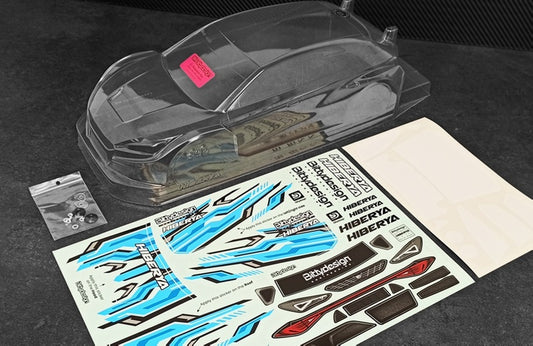 Bittydesign HIBERYA 1/10 clear body 190mm for front wheel drive car