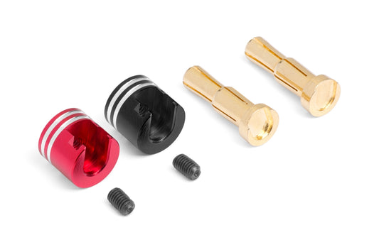 Heatsink Bullet Plugs - 4/5mm Stepped (2pcs)