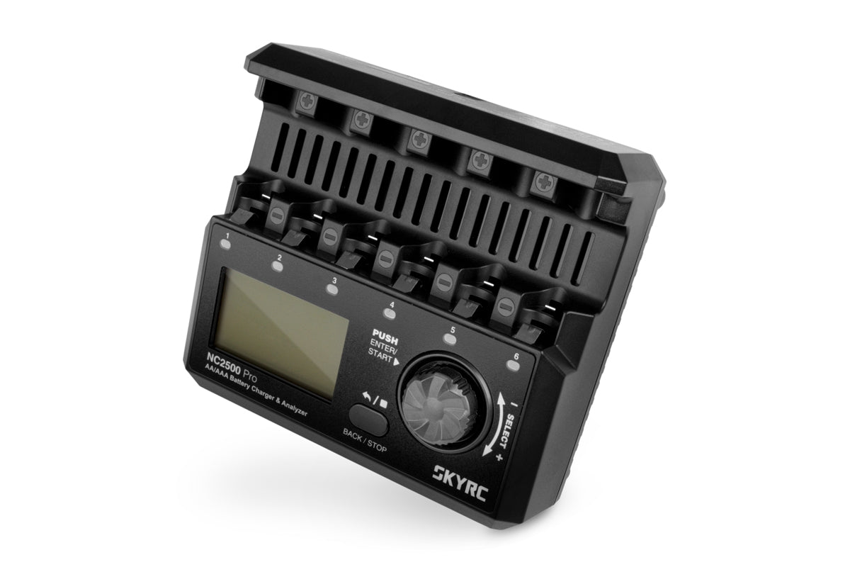 SkyRC NC2500 Pro for AA/AAA NimH/NiCd Battery Charger & Analyzer