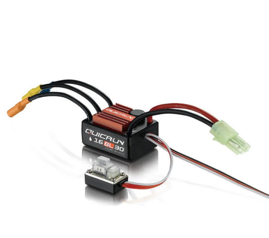 QuicRun WP16BL30 Brushless ESC 30A 2-3S LiPo - 1:16