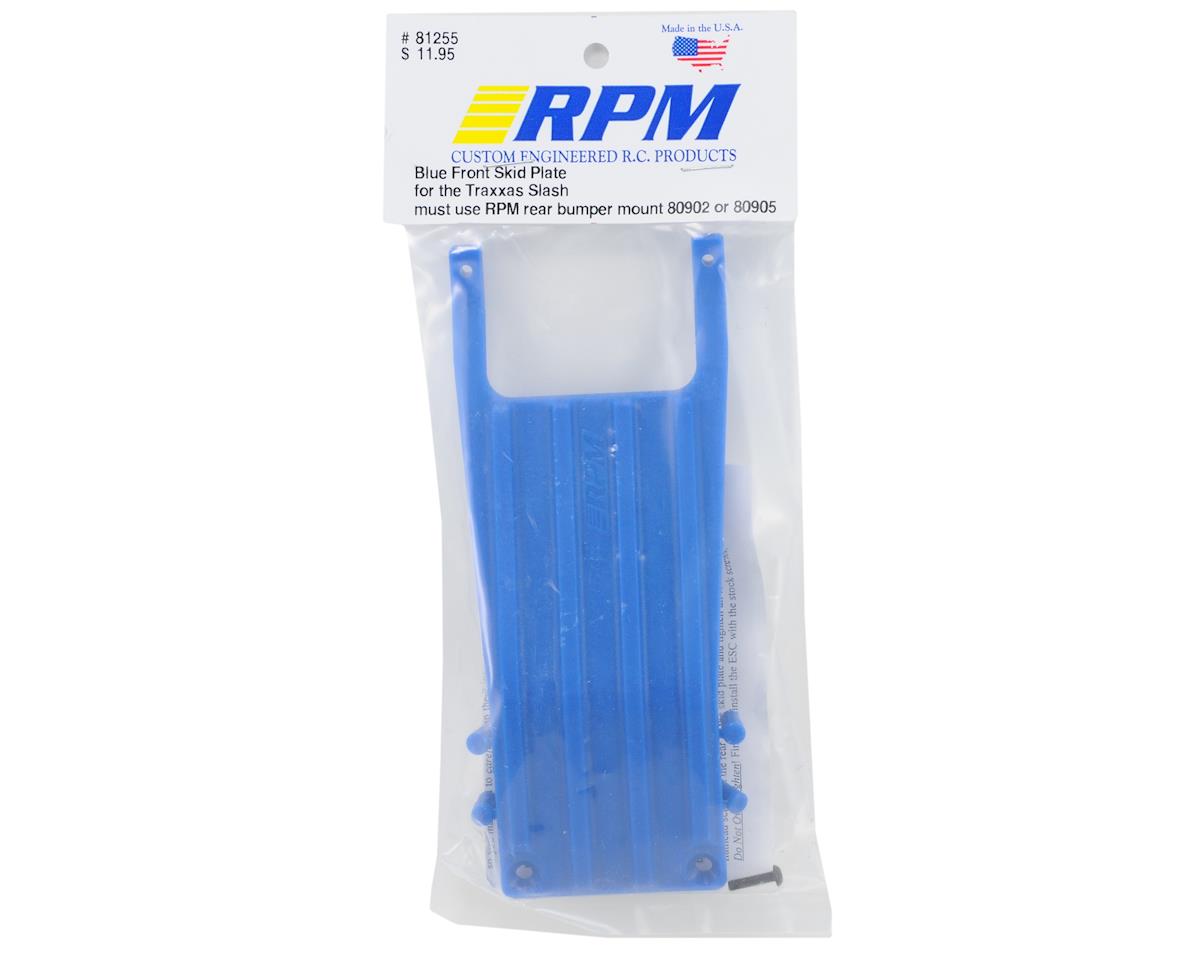 RPM Front Skid Plate Traxxas Slash (Blue)