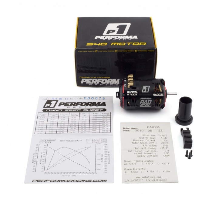Performa P1 Radical 540 Stock Motor 21.5T V2 (Qualified) EFRA