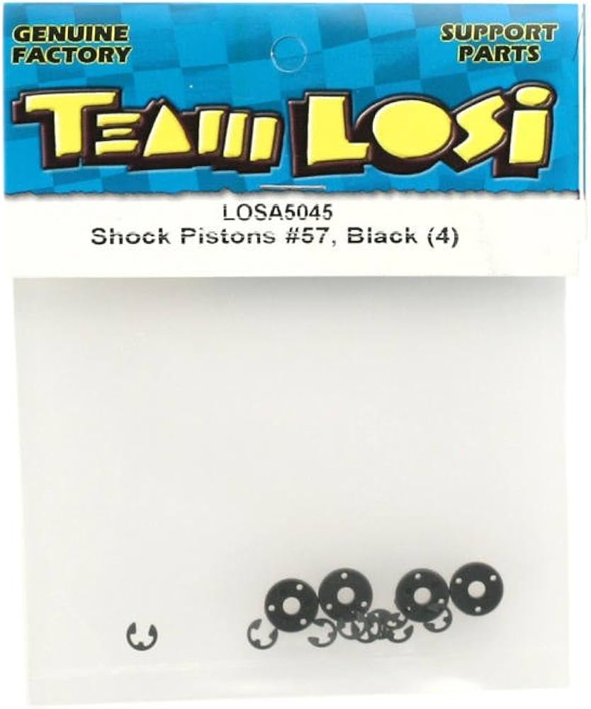 Teflon Shock Piston #57 Black