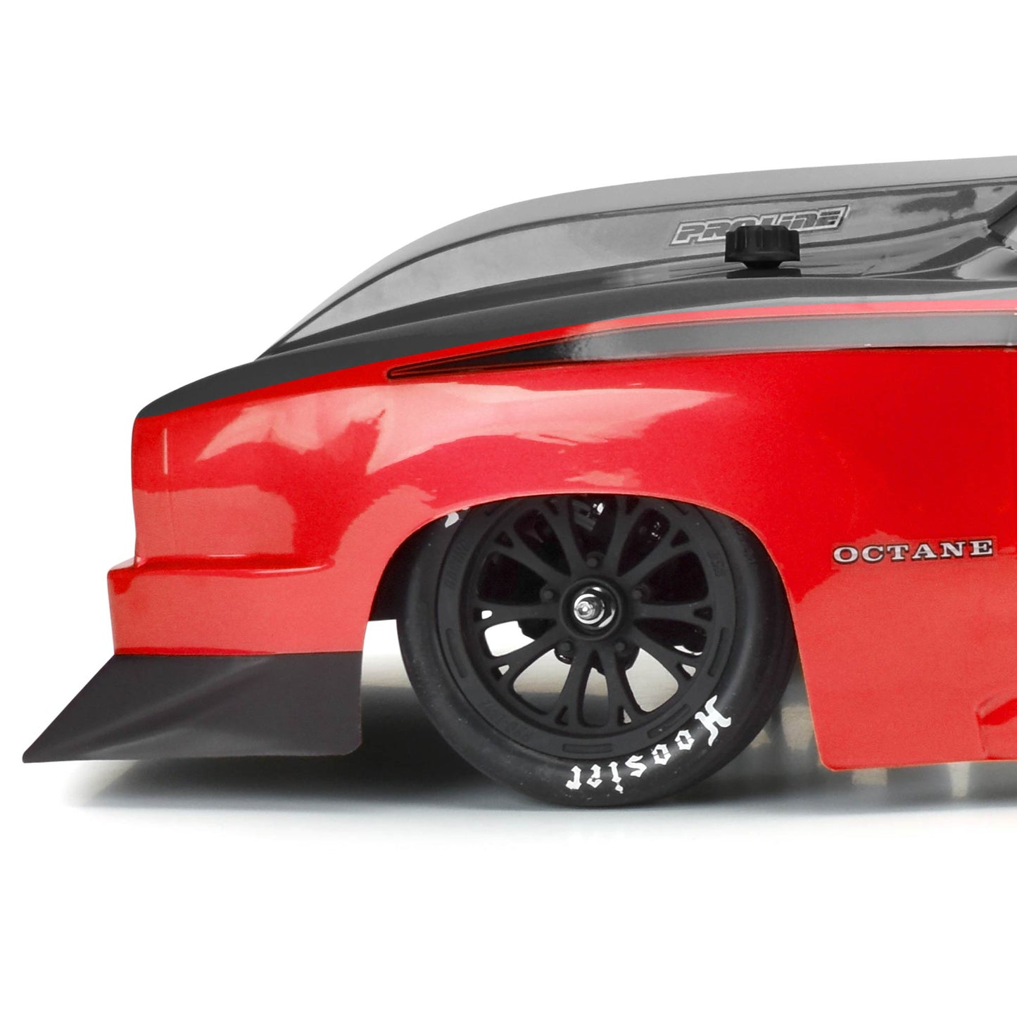 1/10 Pomona Drag Spec Front 2.2" 12mm Drag Wheels Black (Pair)