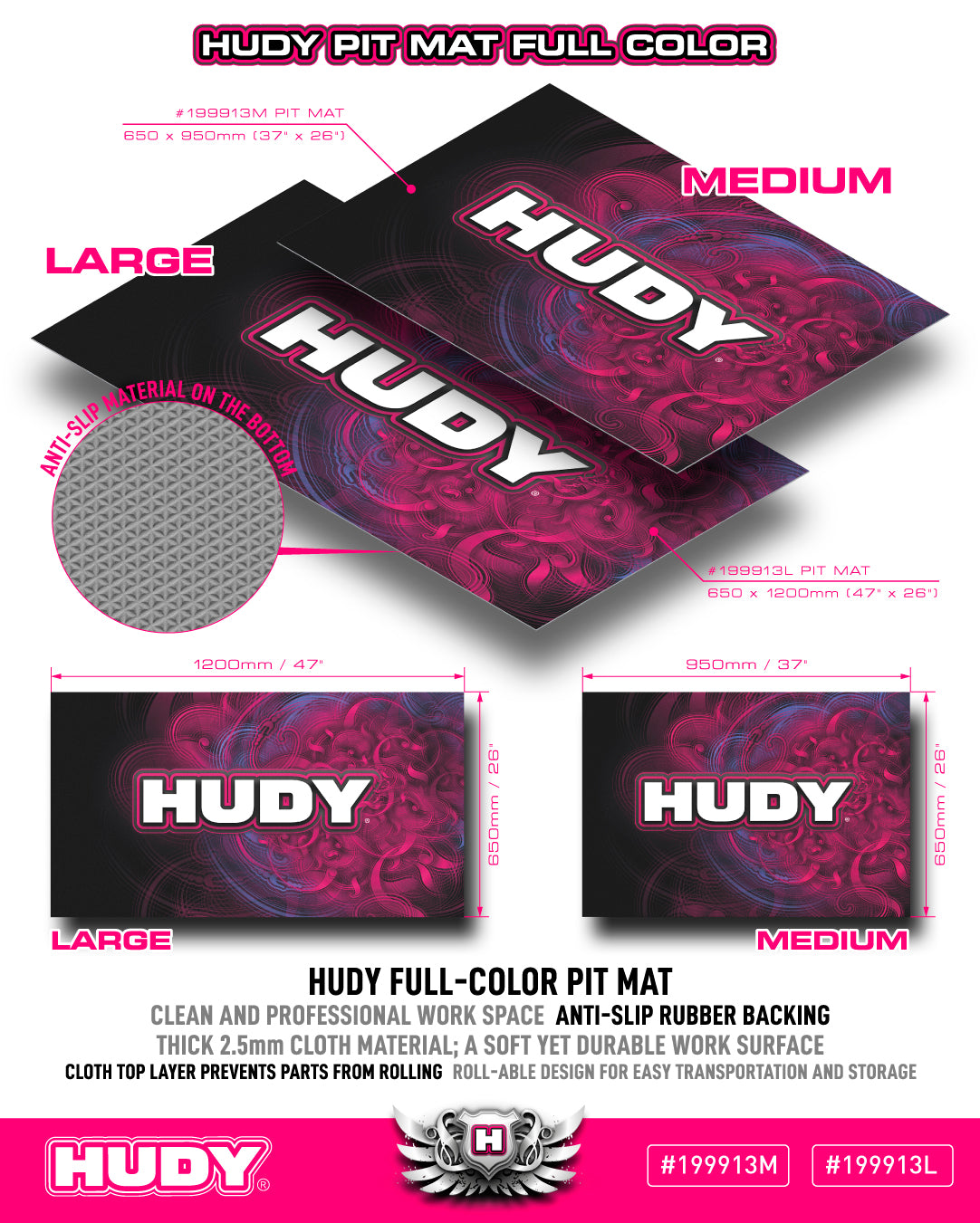 Pit Mat Full Color 650x1200mm