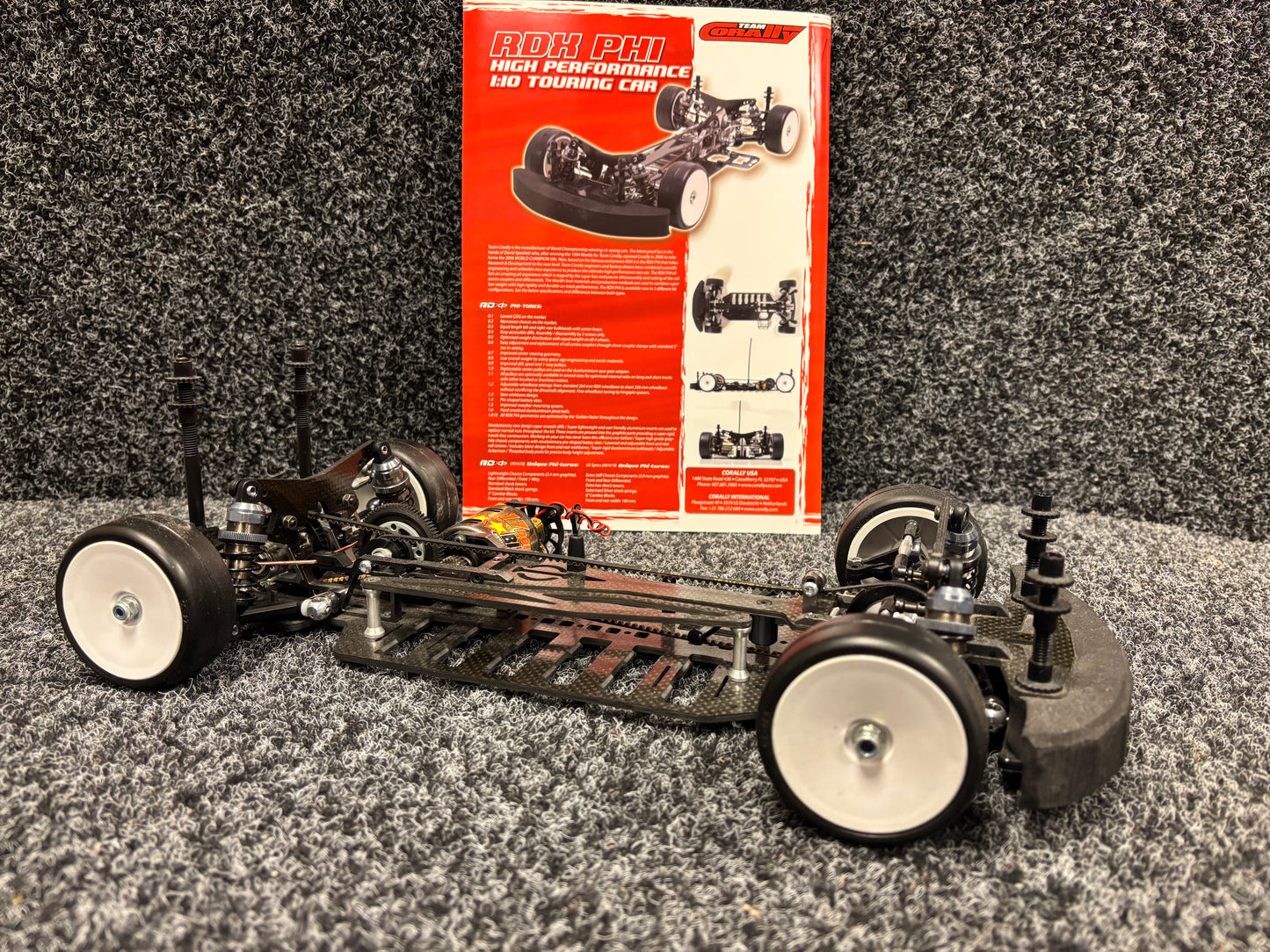 RDX PHI TourCar 1/10 New Demo Built never driven