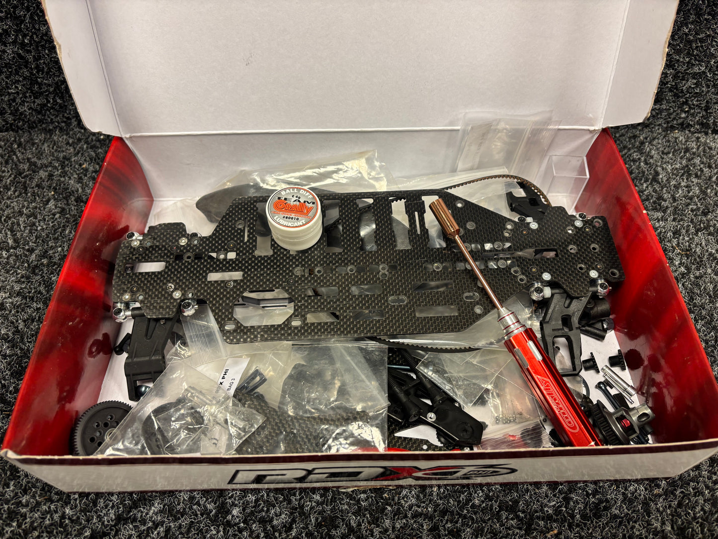 RDX PHI TourCar 1/10 New Demo Built never driven