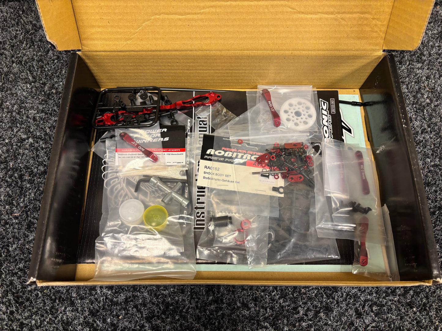 Avid 1/10TouringCar 4wd Once Build never Driven