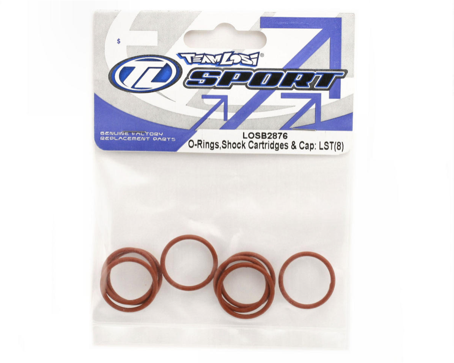 Shock Cartridge & Cap O-Rings (8) (LST, LST2).