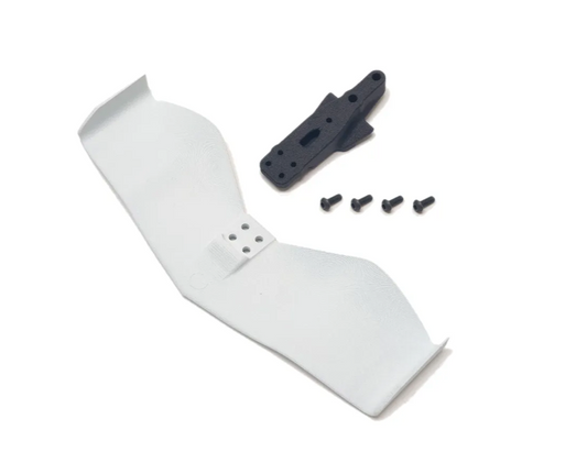 F1 High Downforce Wing by Ehrbar Engineering - White