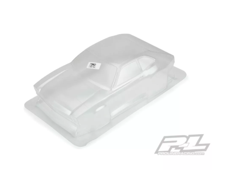 1/10 1972 Ford Pinto Clear Body (11.25" Wheelbase): Buggy Drag Car