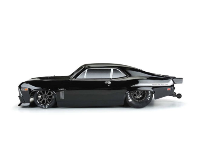 1/10 1969 Chevrolet Nova Tough-Color Black Drag Body