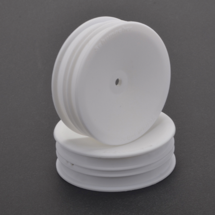 Wheel; Hex - Slim - 2wd - White (2)
