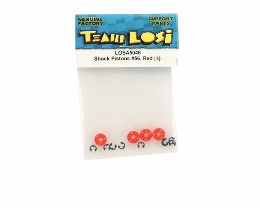 Shock Pistons #56 Red (4pcs)