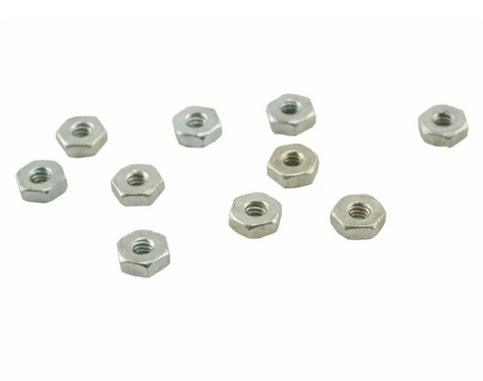 4-40 Hex Nuts (10 pcs)