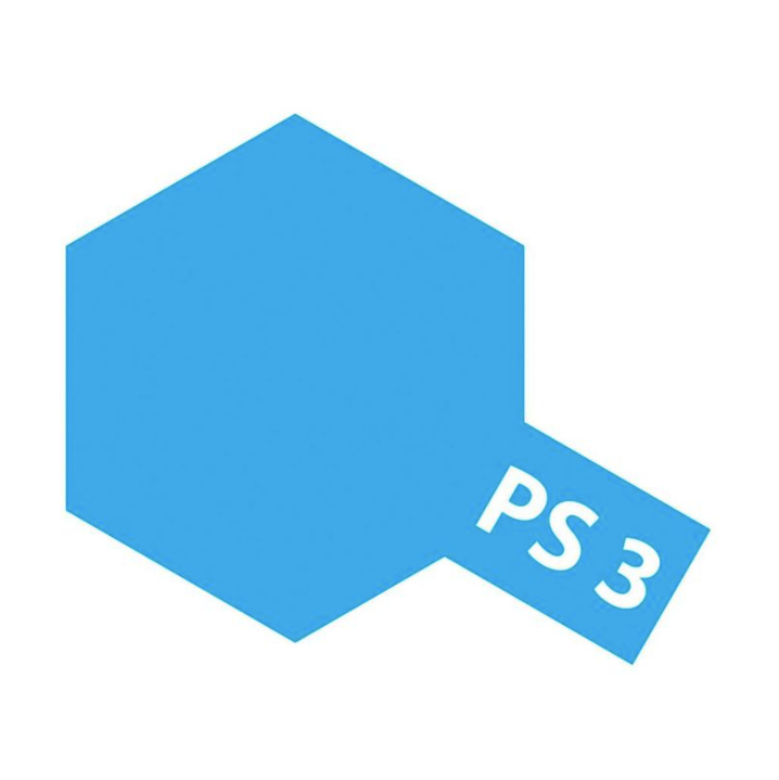Spray Paint Can - PS-3 Light Blue for Polycarbonate Bodies (100ml)