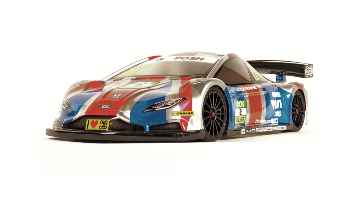 Wolverine MAX 1:10 Touring Car 190mm Clear Bodyshell 0.7mm Regular