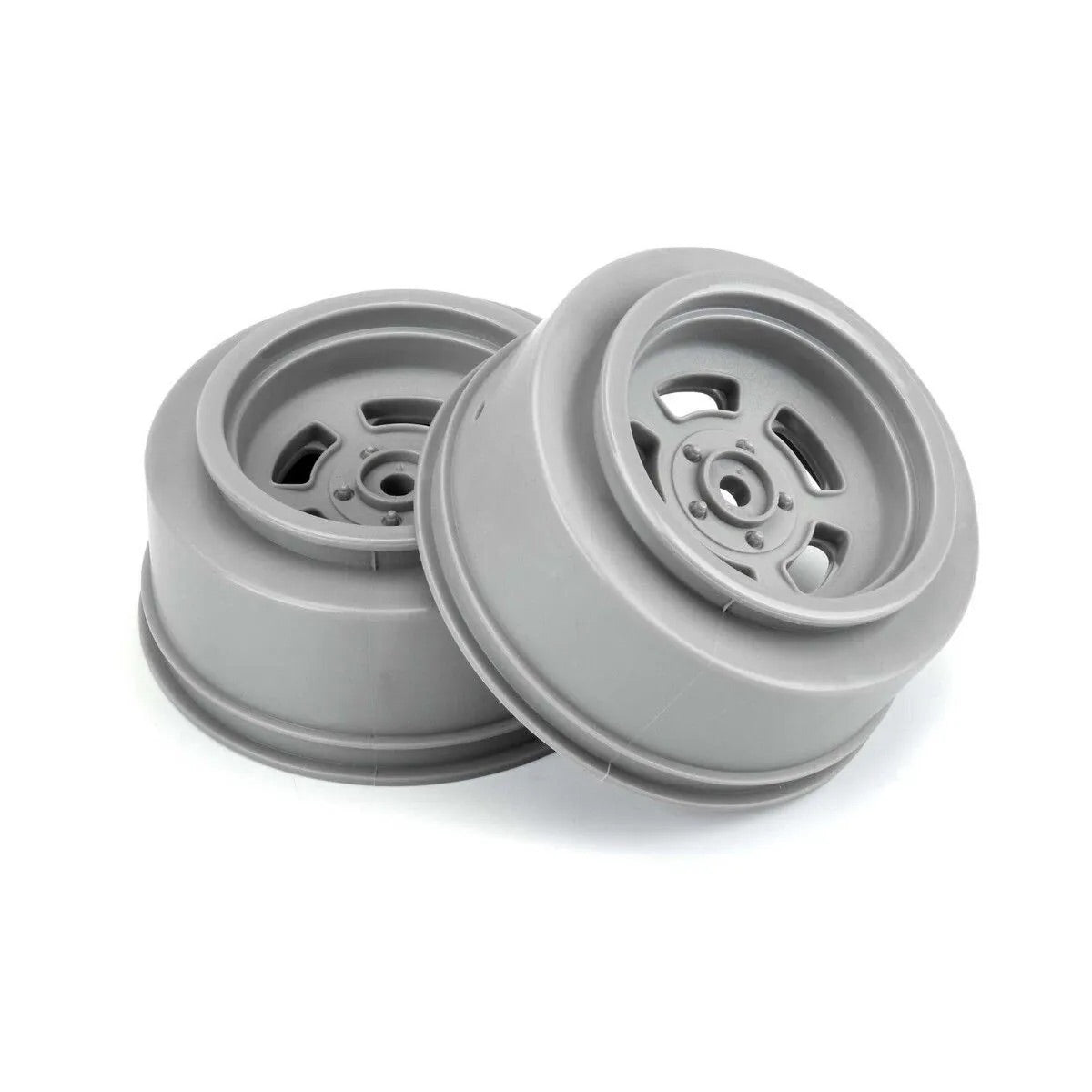 1/10 Slot Mag Drag Spec Rear 2.2"/3.0" 12mm Drag Wheels (2) Gray