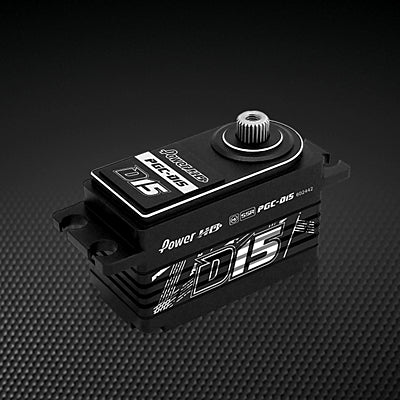 PowerHD D15 HV Digital Low Profile Servo (black)