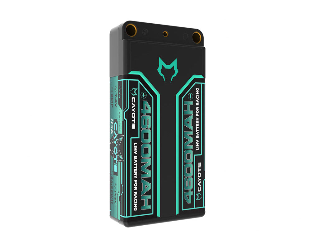 Racing Shorty 4600mAh 7.6V 2S 145C HV LiPo (5mm, 163g)