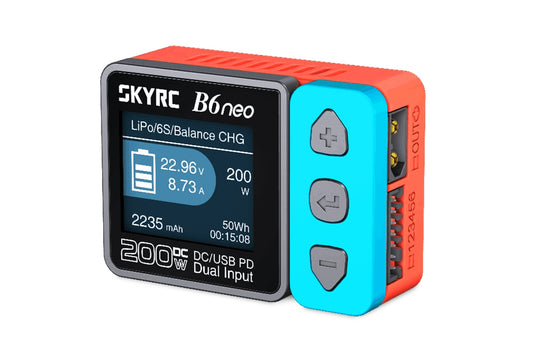 B6neo Smart Charger (Red + Bleu)