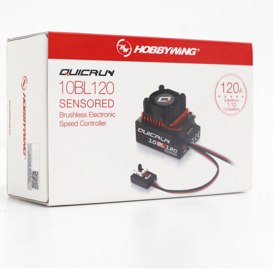 QuicRun 10BL120 ESC (1/10th scale 120A sensored Brushless ESC)