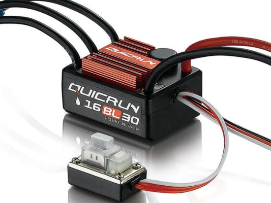 QuicRun WP16BL30 Brushless ESC 30A 2-3S LiPo - 1:16