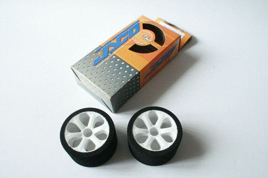 Foam Tyre 1/12 Double Pink Front