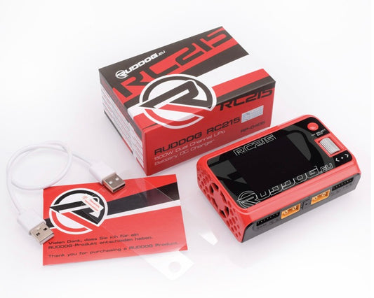 RC215 500W Dual Channel LiPo Battery DC Charger
