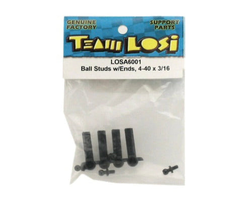 Balls Studded W/End 4-40 x 3/16"