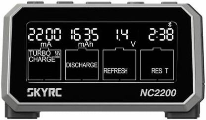 NC2200 battery charger for 4xAA/AAA DC 2A "Demo Used"