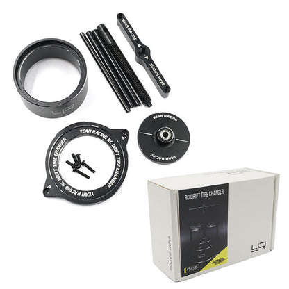 Tire mounting and demounting tool