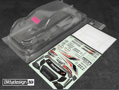 A3-F 1/10 FWD Body Clear 190mm (Lightweight - 0.7mm | B-Grade)