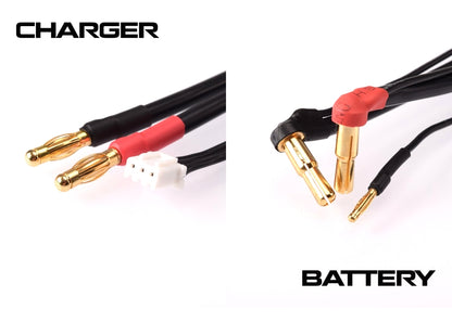 2S Charging Lead 60cm (4/5mm, 2mm / 4mm, 3PIN-XH)