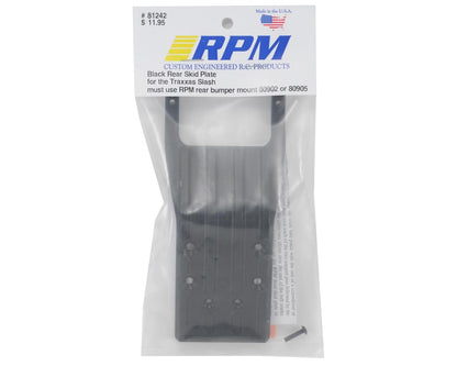 RPM Rear Skid Plate Traxxas Slash (Black)