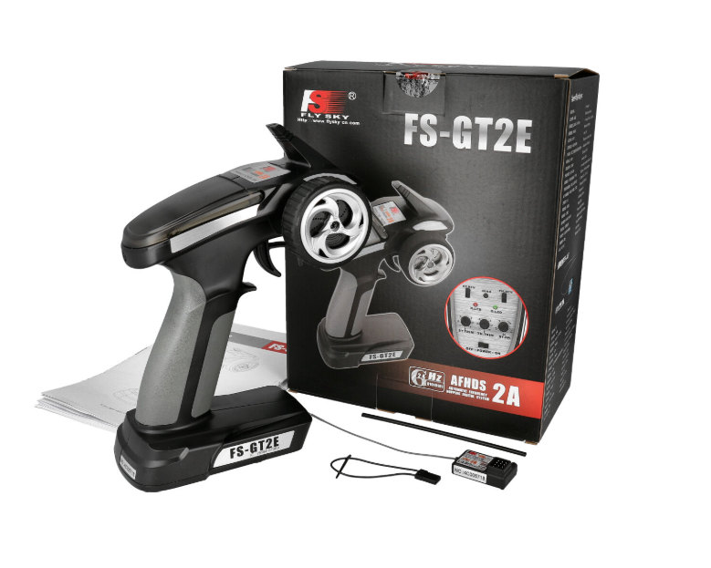 FS-GT2E 2 channel Radio Set with 1 Receiver