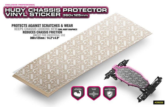Chassis Protector Vinyl Sticker 360x125mm