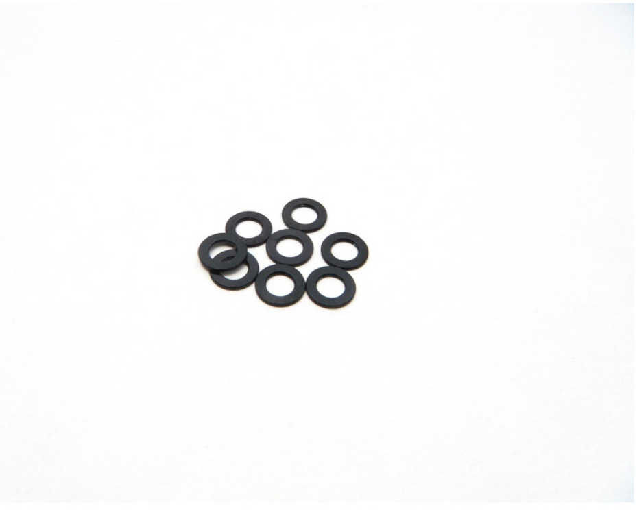 3mm Alloy Spacer Set (0.5mm) [Black]