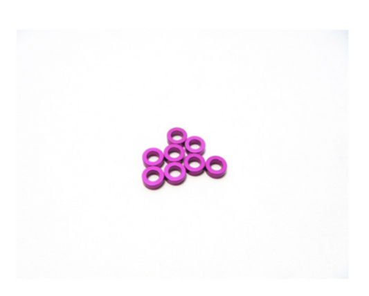 3mm Alloy Spacer Set (2.0mm) [Purple]