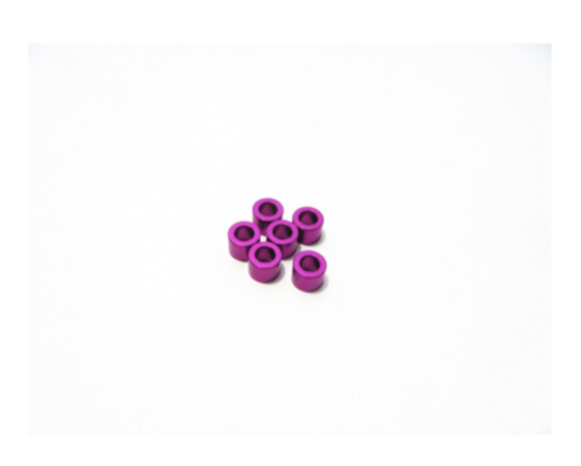 3mm Alloy Spacer Set (3.0mm) [Purple]