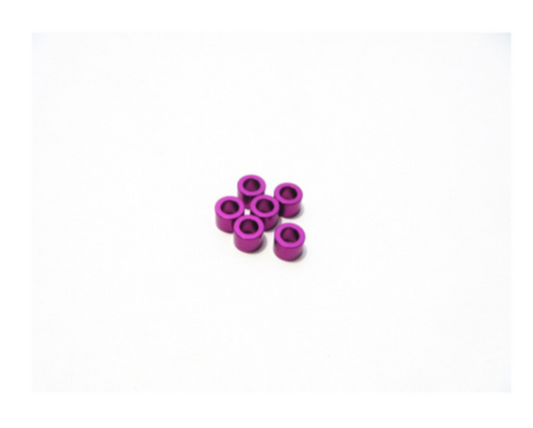 3mm Alloy Spacer Set (4.0mm) [Purple]