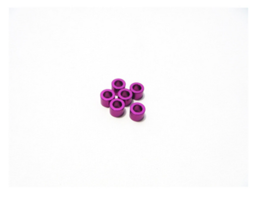 3mm Alloy Spacer Set (5.0mm) [Purple]