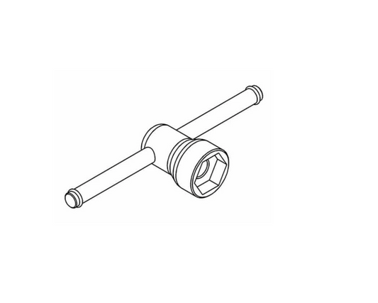 Wheel Wrench 24mm 7075 Alloy - Hard Anodized
