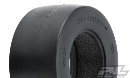 1/10 Big Daddy Wide Drag Slick MC Rear 2.2"/3.0" Drag Tire (2)