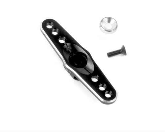 Aluminium Servo Arm 25 T double (light) Black