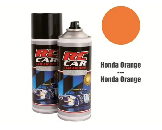 RC Car Colours Lexan Spray 150ml - Honda Orange