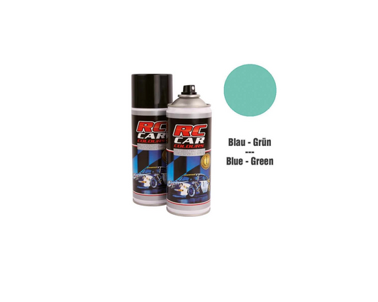 RC Car Colours Lexan Spray 150ml – Bleu / Green