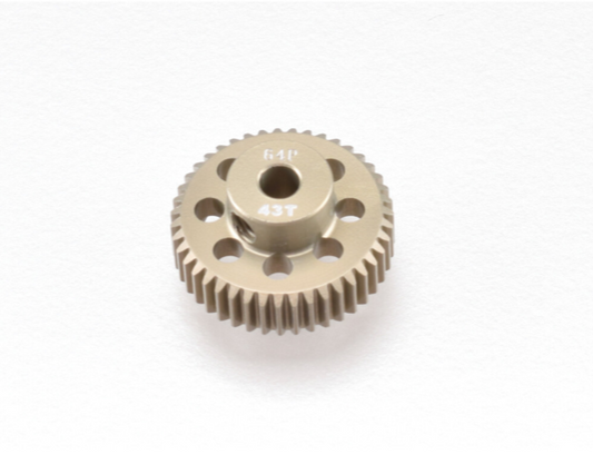 43T 64dp Aluminium Pinion
